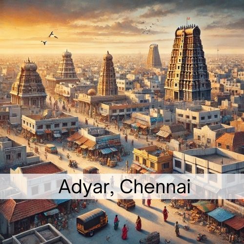 Adyar, Chennai - Map, Area, Property Rates, Pincode, Photos, Builders, Overview