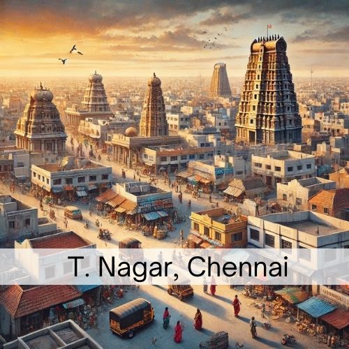 T. Nagar, Chennai - Map, Area, Property Rates, Pincode, Photos, Builders, Overview