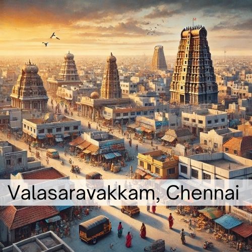 Valasaravakkam, Chennai - Map, Area, Property Rates, Pincode, Photos, Builders, Overview